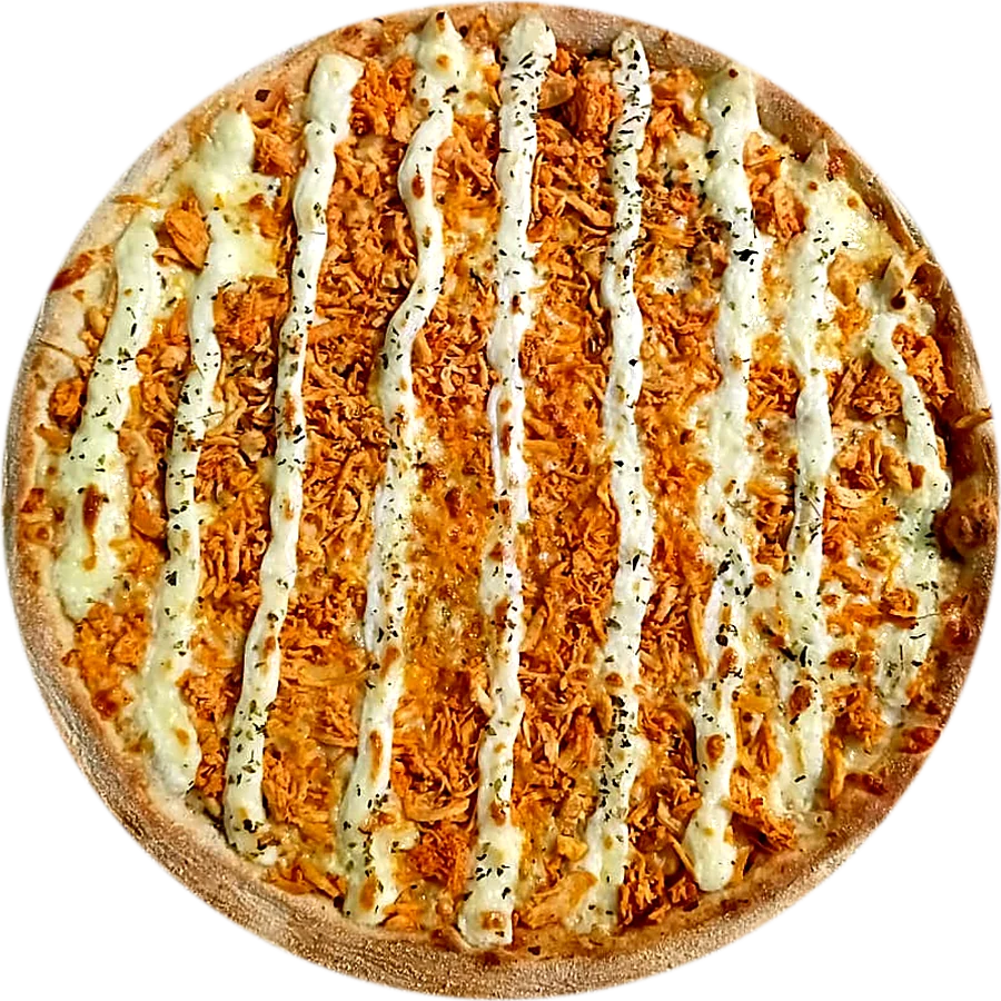 Pizza Frango com Catupiry da Fornatta