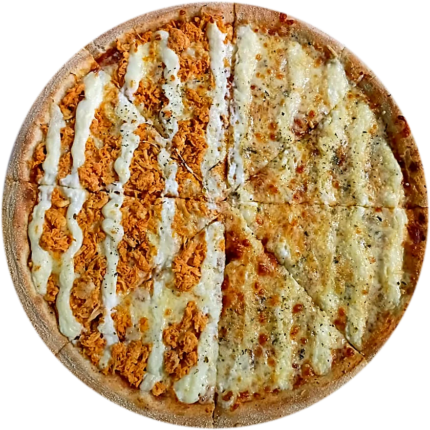 Pizza Frango com queijo da Fornatta